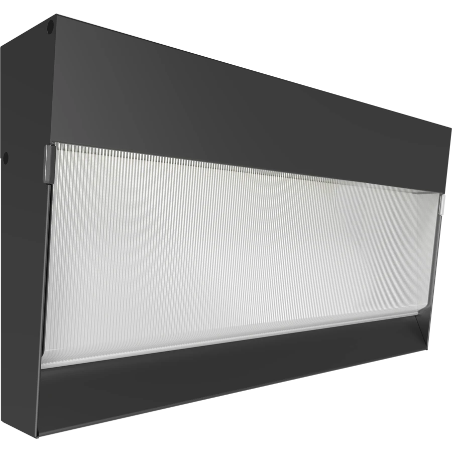 LED Wall Pack, 17,021 Lumen Max, Wattage and CCT Selectable, 120-277V, Integrated Photocell