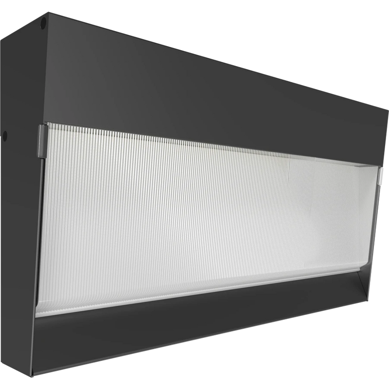 LED Wall Pack, 17,021 Lumen Max, Wattage and CCT Selectable, 120-277V, Integrated Photocell