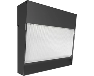 LED Wall Pack, 4349 Lumen Max, Wattage and CCT Selectable, 120-277V, Integrated Photocell