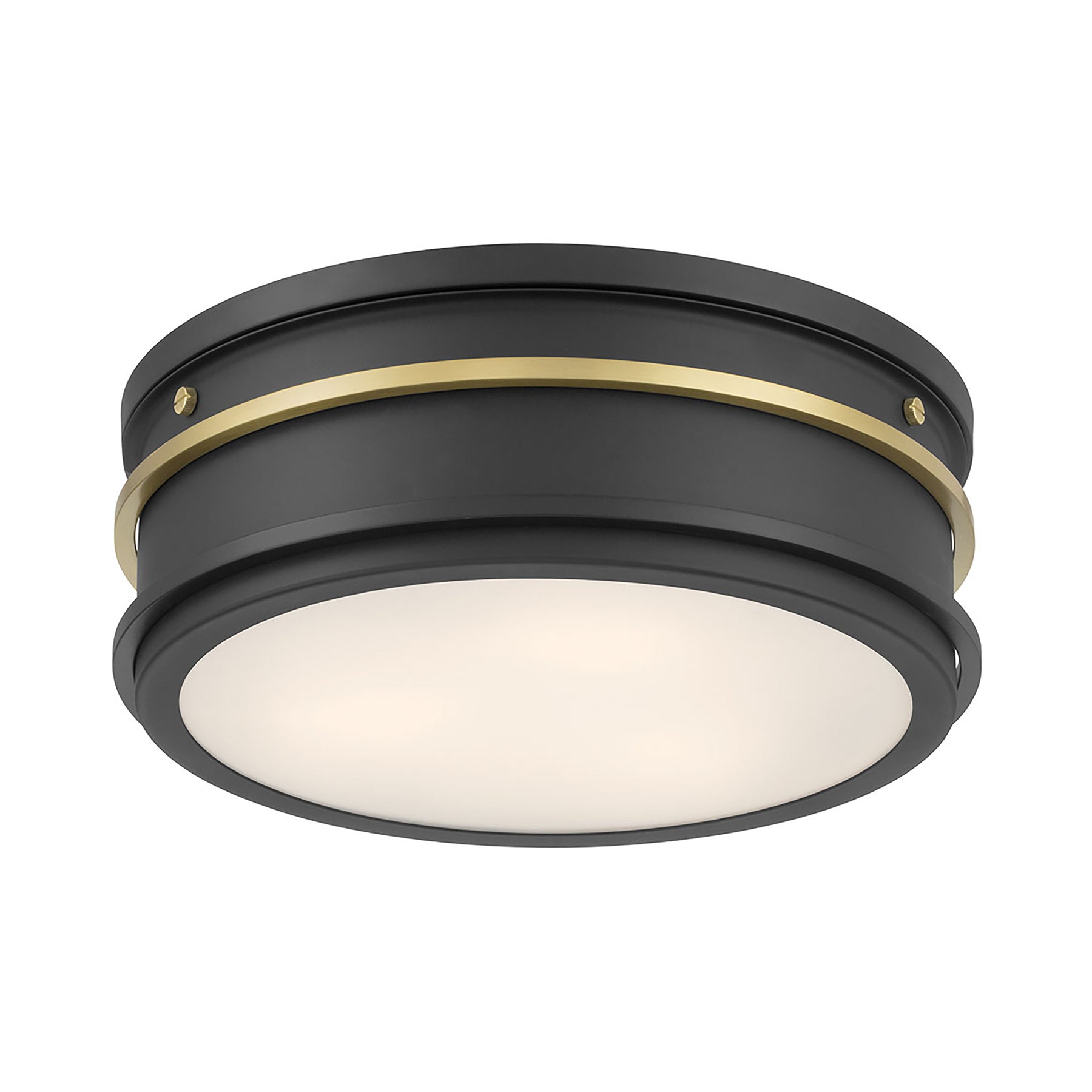 Stralara 12" Wide 2-Light Flush Mount