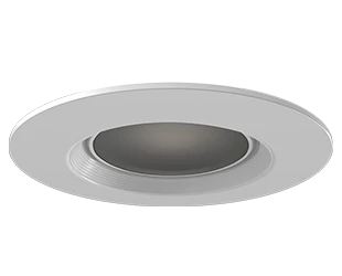4" LED Retrofit Downlight with Night Light Mode, 700 Lumen, 7W, CCT Selectable, 120V, Baffle Trim