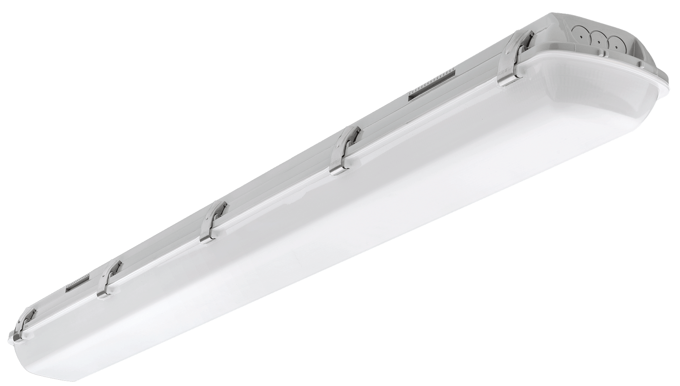 4' LED Vapor Tight Light, 3,600 Lumens, 31W, 4000K CCT, White Finish