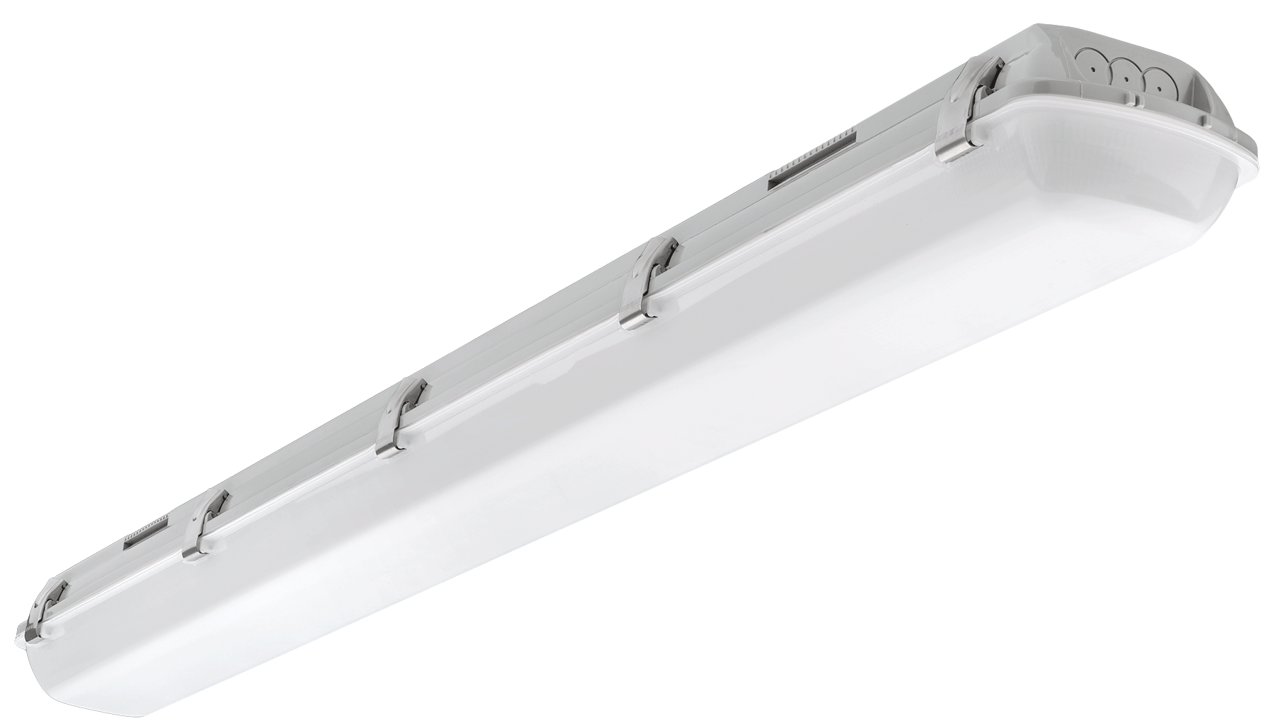 4' LED Vapor Tight Light, 3,600 Lumens, 31W, 4000K CCT, White Finish