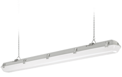 4' LED Vapor Tight Light, 3,600 Lumens, 31W, 4000K CCT, White Finish