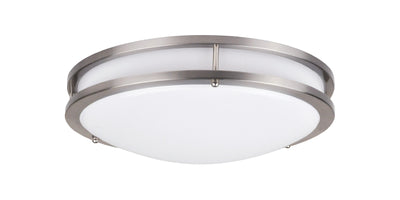 LED 12" Flush Mount Ceiling Light, 1260 Lumens, 18W, CCT Selectable, 120V