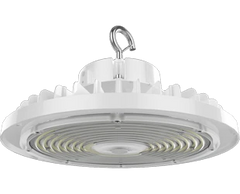 LED UFO High Bay, 35,618 Lumen Max, Wattage and CCT Selectable, 120-277V or 277-480V, White or Black Finish