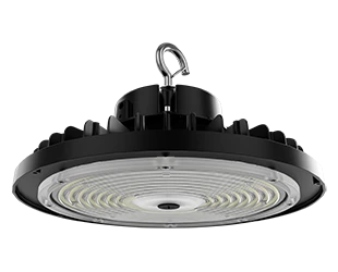 LED UFO High Bay, 35,618 Lumen Max, Wattage and CCT Selectable, 120-277V or 277-480V, White or Black Finish