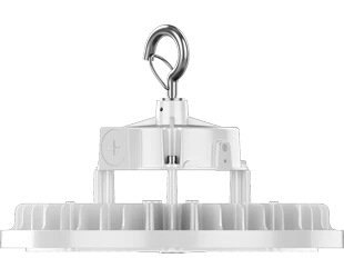 LED UFO High Bay, 35,618 Lumen Max, Wattage and CCT Selectable, 120-277V or 277-480V, White or Black Finish