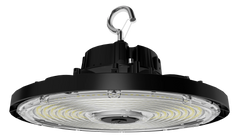 LED UFO High Bay, 79,203 Lumen Max, Wattage and CCT Selectable, 120-277V, Black or White Finish