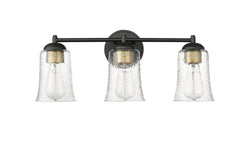 Vanity Light, Abilene Collection, Matte Black