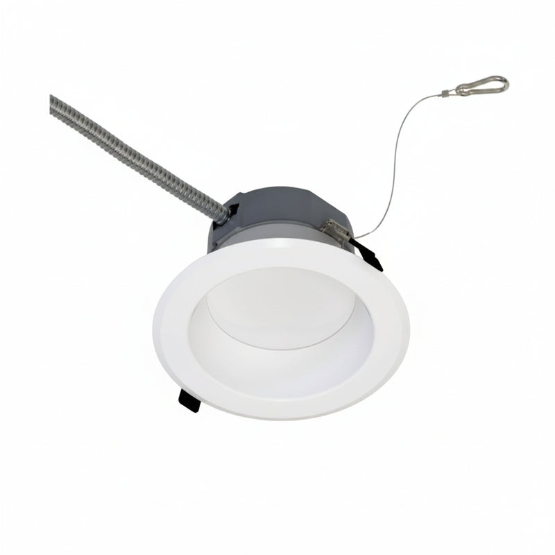 6’’ LED Commercial Downlight 2500 Lumen Max Wattage and CCT Selectable 120-277V - Recessed Lights
