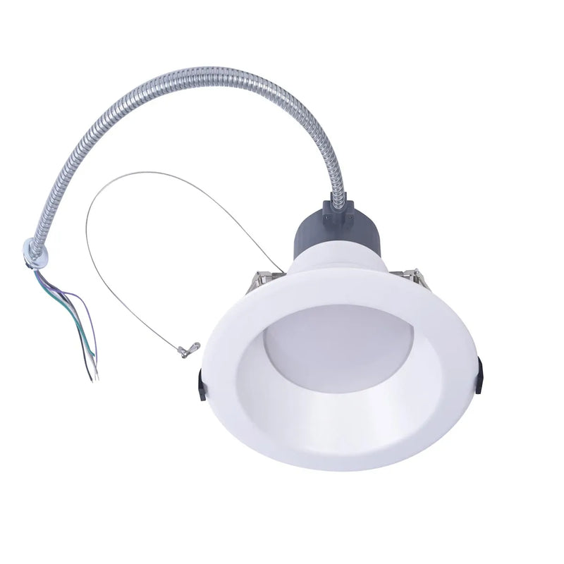 6" LED Commercial Downlight, 2000 Lumen Max, Wattage and CCT Selectable, 120-277V