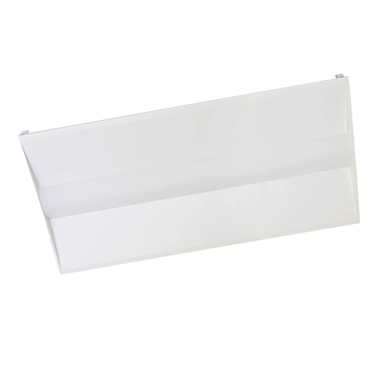 2x4 Foot LED Volumetric Troffer, 5889 Lumen Max, Wattage and CCT Selectable, 120-277V