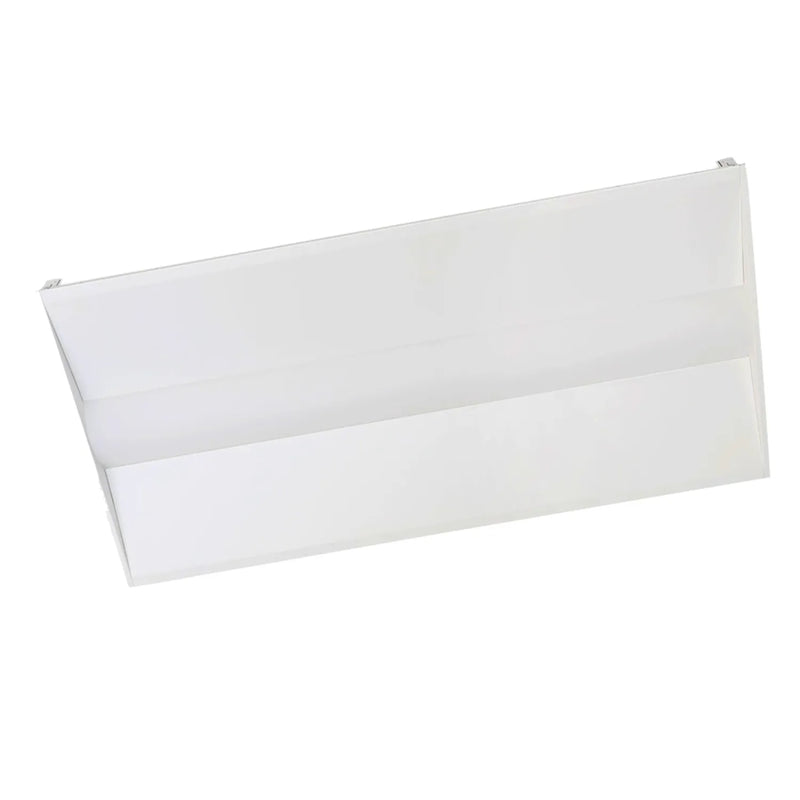 2x4 Foot LED Volumetric Troffer, 5889 Lumen Max, Wattage and CCT Selectable, 120-277V