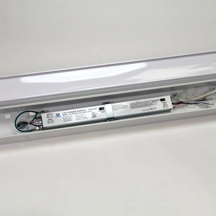 4FT LED Linear Strip Light, 6997 Lumen Max, Wattage and CCT Selectable, 120 277V