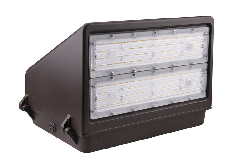Led Panel Warelight LED Full Cutoff Wall Pack, 17,400 Lumen Max, Wattage and CCT Selectable ...