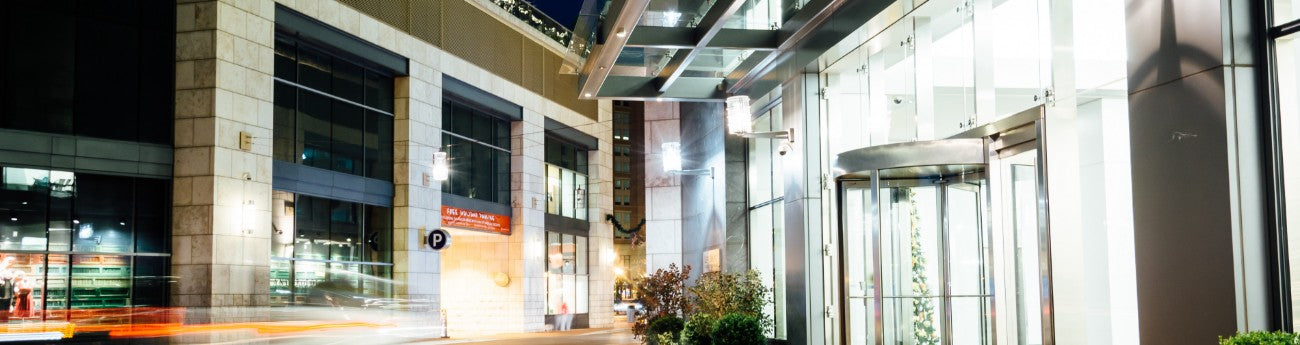 exterior of office building
