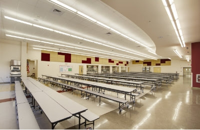 School lighting in classroom