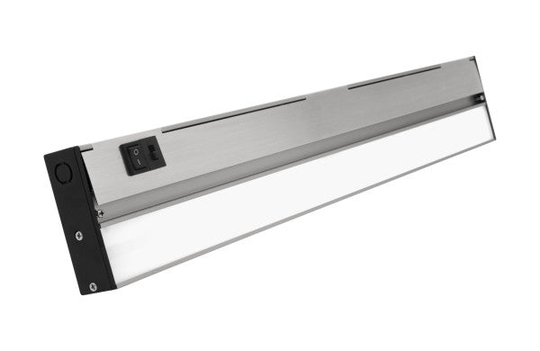 21.5" LED Undercabinet Light, CCT Selectable, 120V, Black, Nickel, Oil-Rubbed Bronze, and White