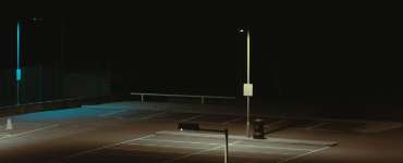 led parking lot light