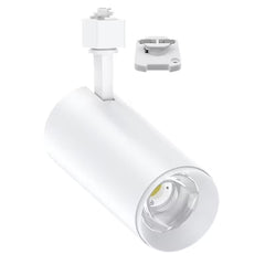 LED Track Lights, 30W, 3000 Lumens, CCT Selectable, 120V, H and J Style, Black or White Finish
