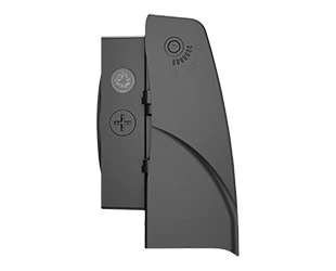 LED Angle Adjustable Wall Pack, 1852 Lumen Max, 15W, CCT Selectable, 120-277V