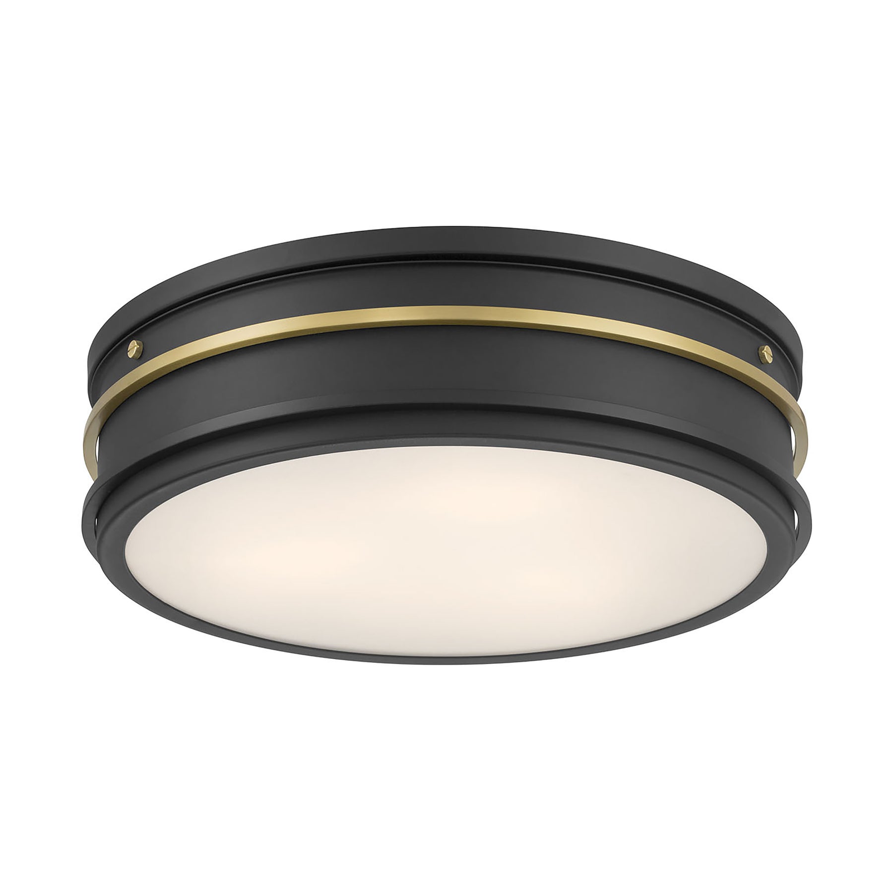 Stralara 16" Wide 3-Light Flush Mount