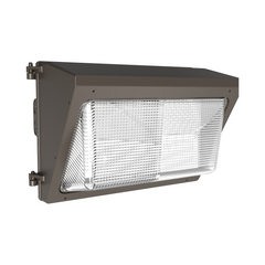 LED Wall Pack, 12,804 Lumen Max, Wattage and CCT Selectable, 120-277V