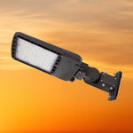 LED Area/Parking Lot Light, 22,007 Lumen Max, Wattage & CCT Selectable, Type II, III, IV, or V Optics, 120-277V