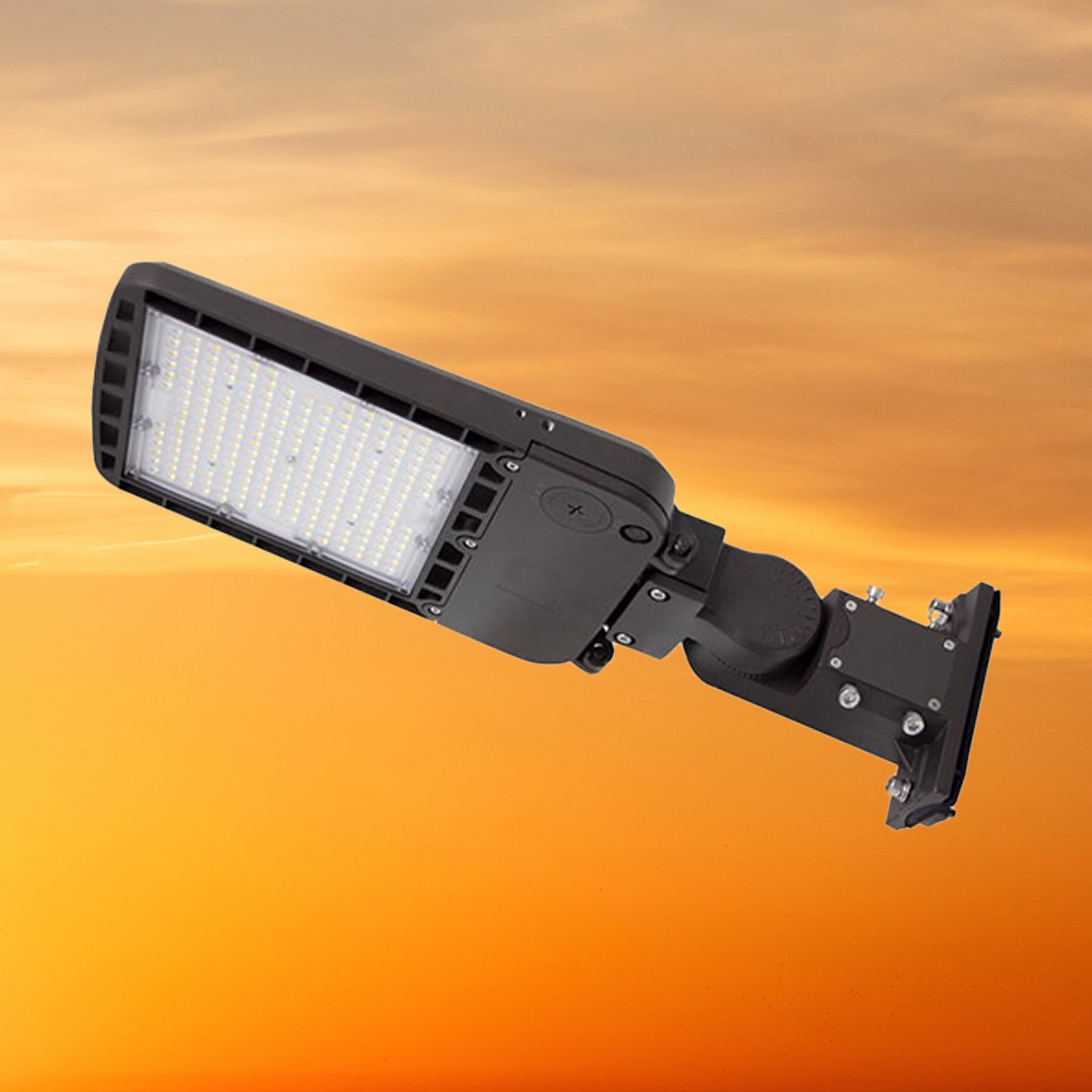 LED Area/Parking Lot Light, 22,007 Lumen Max, Wattage & CCT Selectable, Type II, III, IV, or V Optics, 120-277V