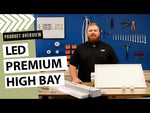 CondorX Premium 2FT LED Linear High Bay, 31,200 Lumen Max, Wattage and CCT Selectable, 120-277V, Sensor Ready