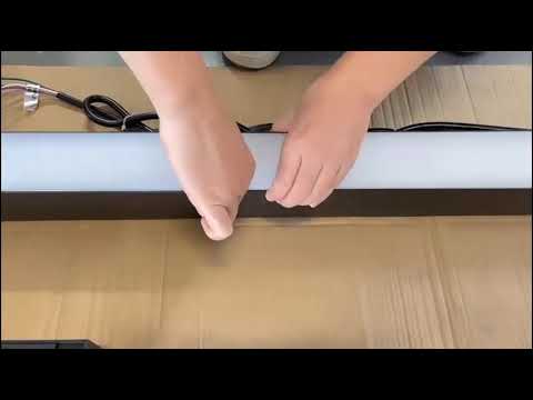 4 FT LED Linear Fixture, 4800 Lumen Max, 40 Watt, CCT Selectable,  120-277V, Black, White or Silver Finish