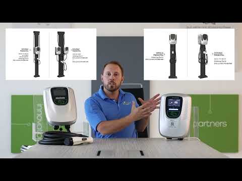 Level 2 Commercial EV Charger, 48Amps, Wall Mount, 18ft cable, 1YR AmpUp PRO Plan