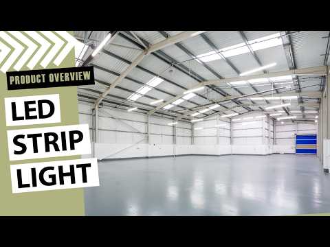 Blade 4FT LED Strip Light Fixture, 6000 Lumen Max, Wattage and CCT Selectable, 120-277V