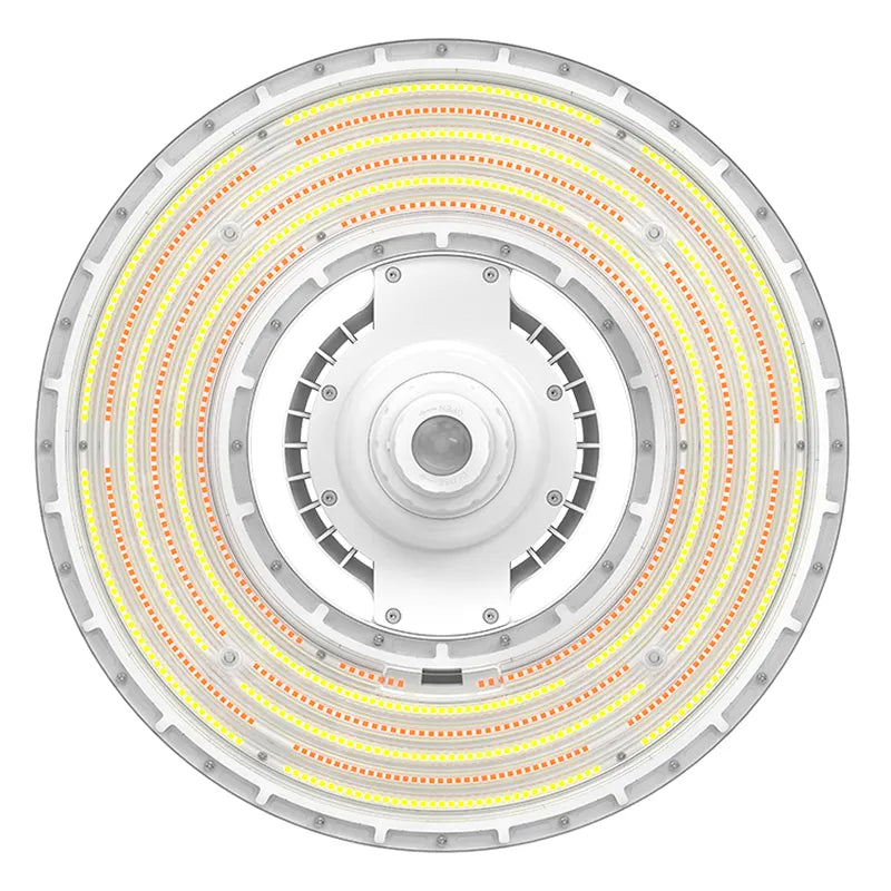 LED UFO High Bay, 34800 Lumen Max, Wattage and CCT Selectable, Sensor Ready, NST Rated, 120-277V