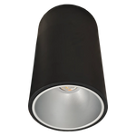 12" x 20" LED Cylinder Light, 12,500 Lumen Max, Wattage and CCT Selectable, 120-277V, Black, White or Silver Finish