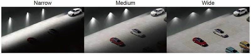 Traditional Wall Pack Full Control of Beam Angle, 16200 Lumen Max, Wattage and CCT Selectable, 120-277V