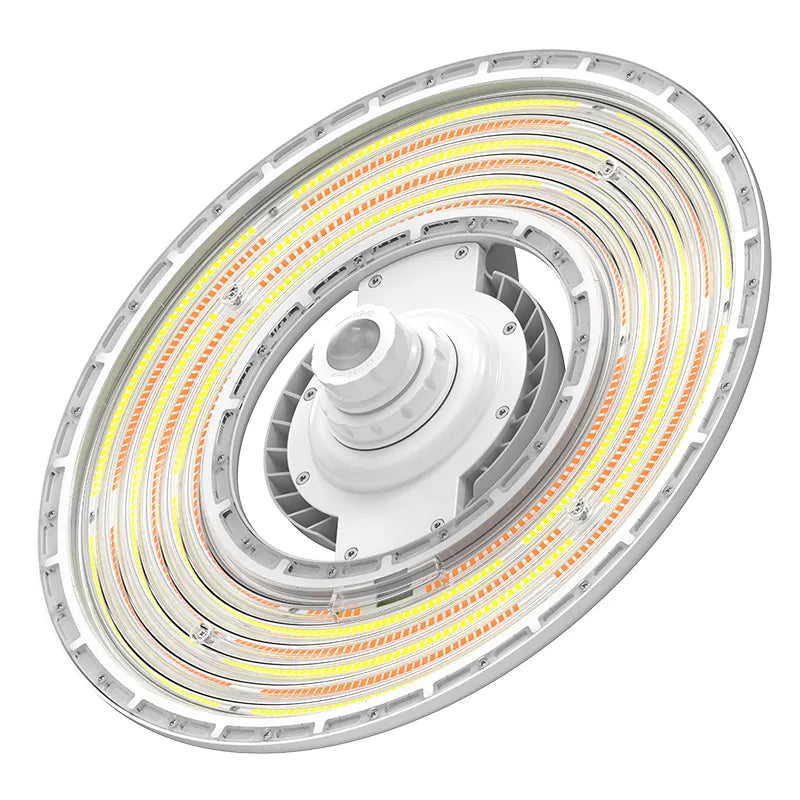 LED UFO High Bay, 34800 Lumen Max, Wattage and CCT Selectable, Sensor Ready, NST Rated, 120-277V
