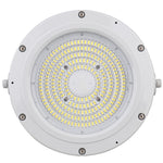 Round Hazardous Location Flood/Highbay Lights, Class 1 Division 2, 4380 Lumens, 30W, 5000K, 120-277V, White Finish