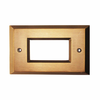 Westgate Step Light, 104 Lumens, 2W, 120V, Oiled Rubber Bronze, Brushed Nickel, White, or Antique Bronze Finish, Multiple Covers Available