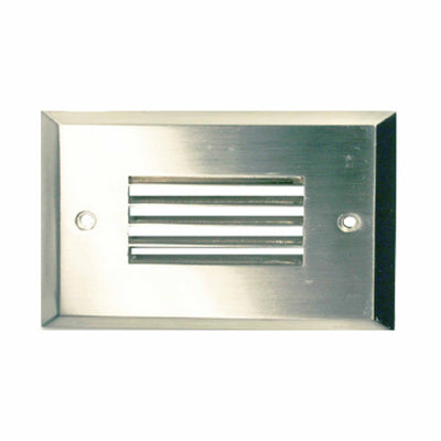 Westgate Step Light, 104 Lumens, 2W, 120V, Oiled Rubber Bronze, Brushed Nickel, White, or Antique Bronze Finish, Multiple Covers Available