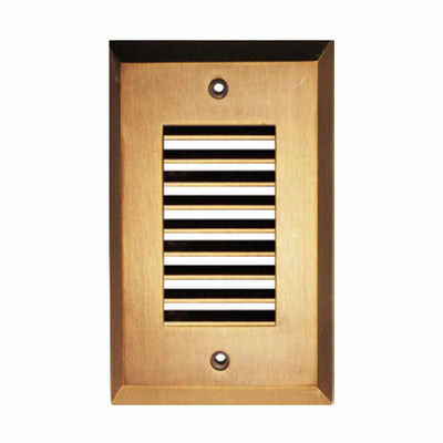Westgate Step Light, 118 Lumens, 3W, 12V, Oiled Rubber Bronze, Brushed Nickel, White, or Antique Bronze Finish multiple Covers Available
