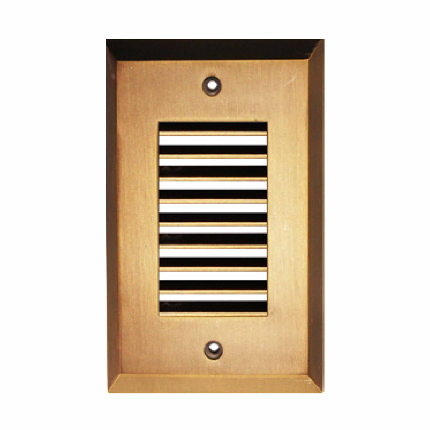 Westgate Step Light, 104 Lumens, 2W, 120V, Oiled Rubber Bronze, Brushed Nickel, White, or Antique Bronze Finish, Multiple Covers Available