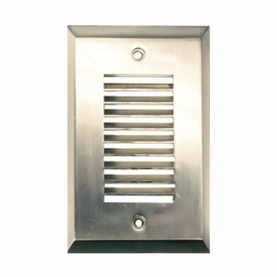 Westgate Step Light, 118 Lumens, 3W, 12V, Oiled Rubber Bronze, Brushed Nickel, White, or Antique Bronze Finish multiple Covers Available