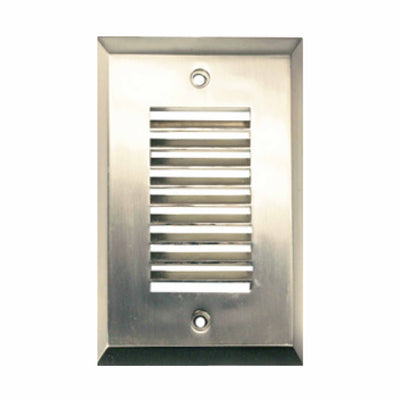 Westgate Step Light, 104 Lumens, 2W, 120V, Oiled Rubber Bronze, Brushed Nickel, White, or Antique Bronze Finish, Multiple Covers Available