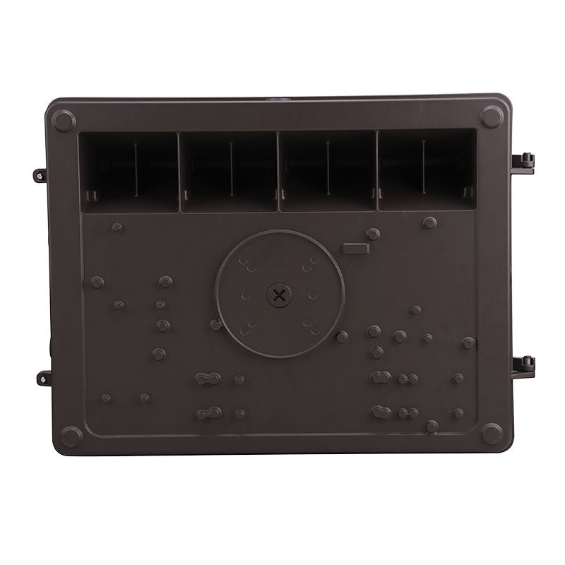 LED Cutoff Wall Pack, 80W/100W/120W Selectable, 15,600 Lumens, CCT Selectable, 120-277V