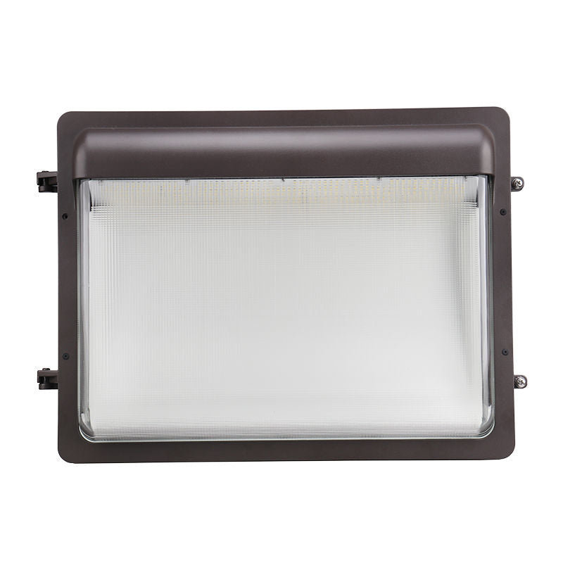 LED Cutoff Wall Pack, 80W/100W/120W Selectable, 15,600 Lumens, CCT Selectable, 120-277V