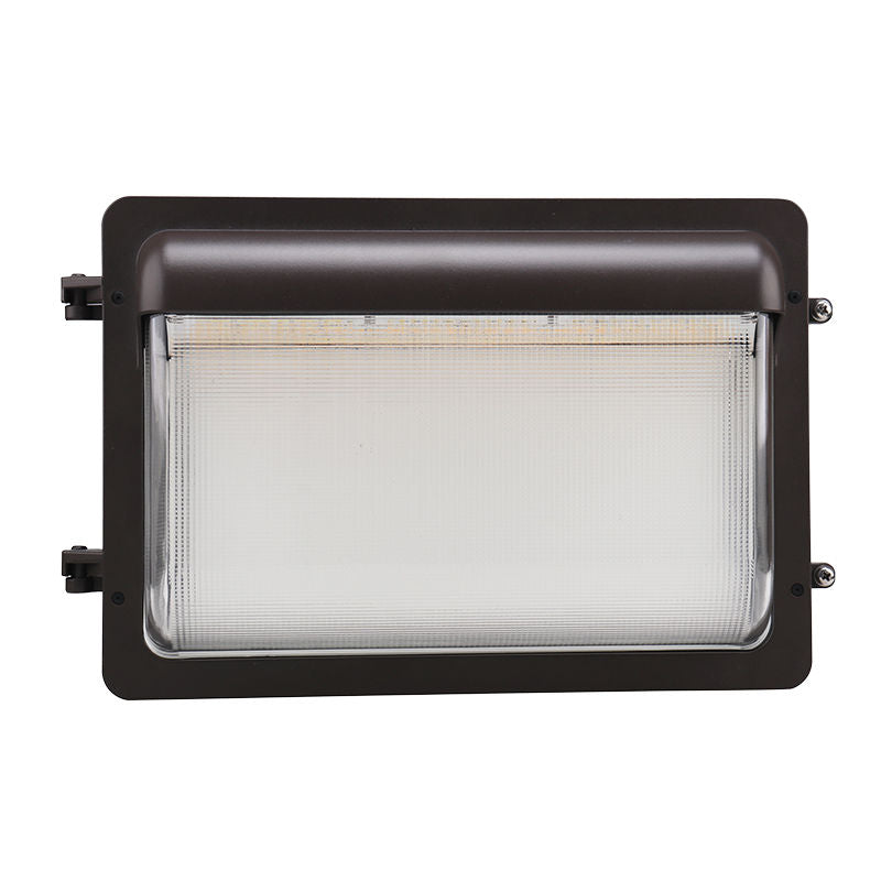 LED Cutoff Wall Pack, 40W/60W/80W Selectable, 10,400 Lumens, CCT Selectable, 120-277V