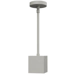 4" Square Architectural Ceiling/Pendant Cylinders, 1125 Lumen Max, Triac Dimming, Wattage and CCT Selectable, 120-277V, Black or White Finish