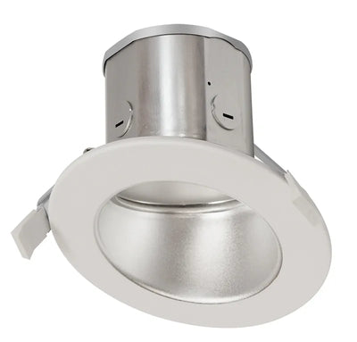 4" LED ROUND COMMERCIAL RECESSED LIGHT, 15W, 1275 LUMENS, CCT SELECTABLE, 120-277V, HAZE OR WHITE